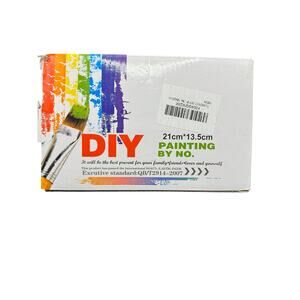 DIY Digital Painting By No. QB/T2914-2007 Adult 19x20 Cat on Yellow Sunflower